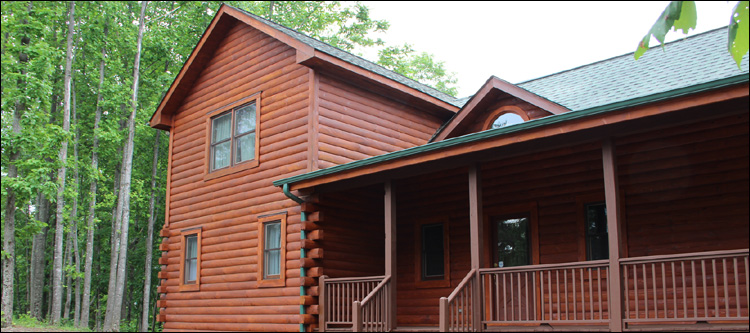 Log Home Staining in Mount Gilead,  North Carolina