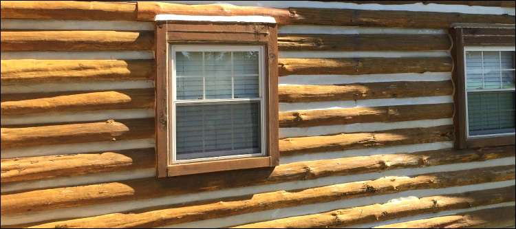Log Home Whole Log Replacement  Troy,  North Carolina