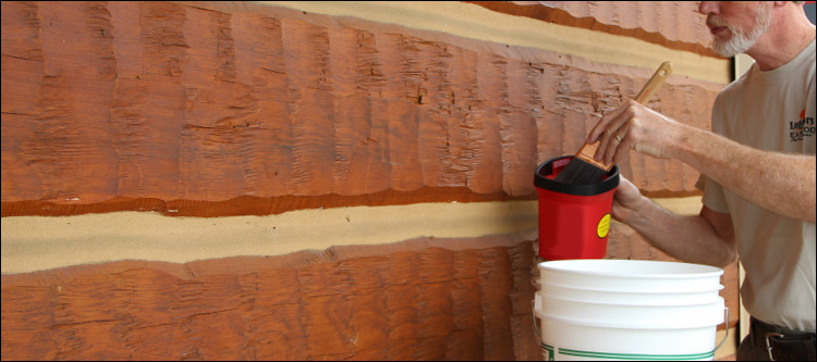 Professional Log Home Staining  Mount Gilead,  North Carolina